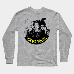 halloween it's just a bunch of hocus pocus squad Long Sleeve T-Shirt